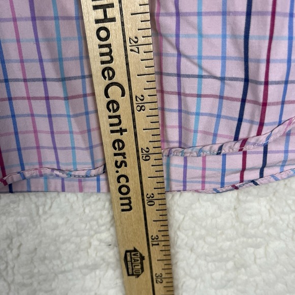 PINK Thomas Pink Jermyn Street London Shirt Striped Button Up Mens 17 - Picture 4 of 5